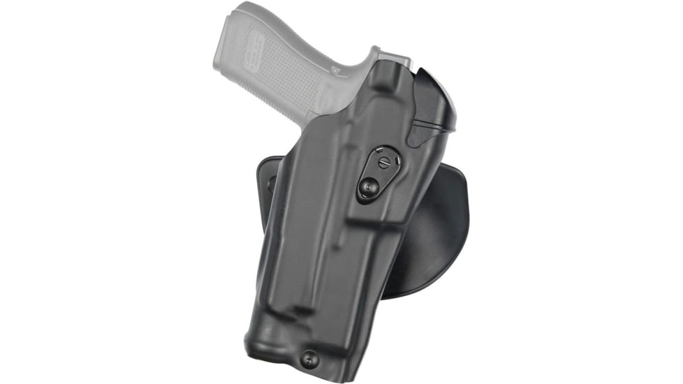Safariland Model 6378rds Als Concealment Paddle Holster For Smith &amp; Wesson M&amp;p 2.0 9 W/ Light, Black, Right Hand, 1320395