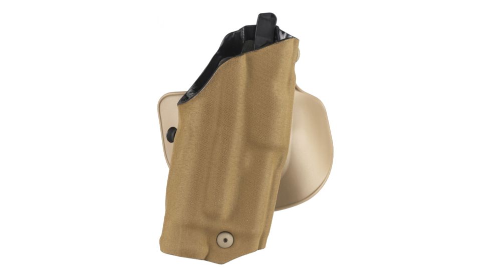 Safariland Model 6378USN ALS Low Signature Holster, Glock 19/23/32, Left Hand, Cordura Coyote Tan, 6378USN-283-742