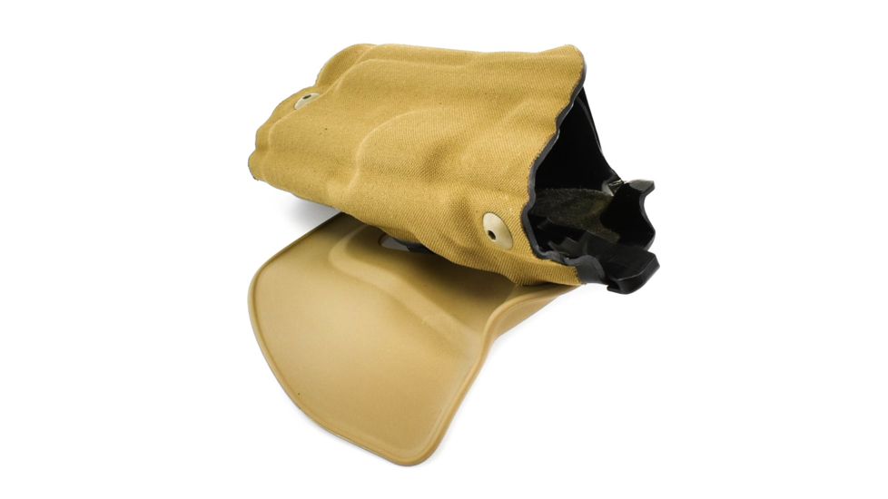 Safariland Model 6378USN ALS Low Signature Holster, Glock 19/23/32 w/ITI M3 Light, Right Hand, Cordura Coyote Tan, 6378USN-2832-741