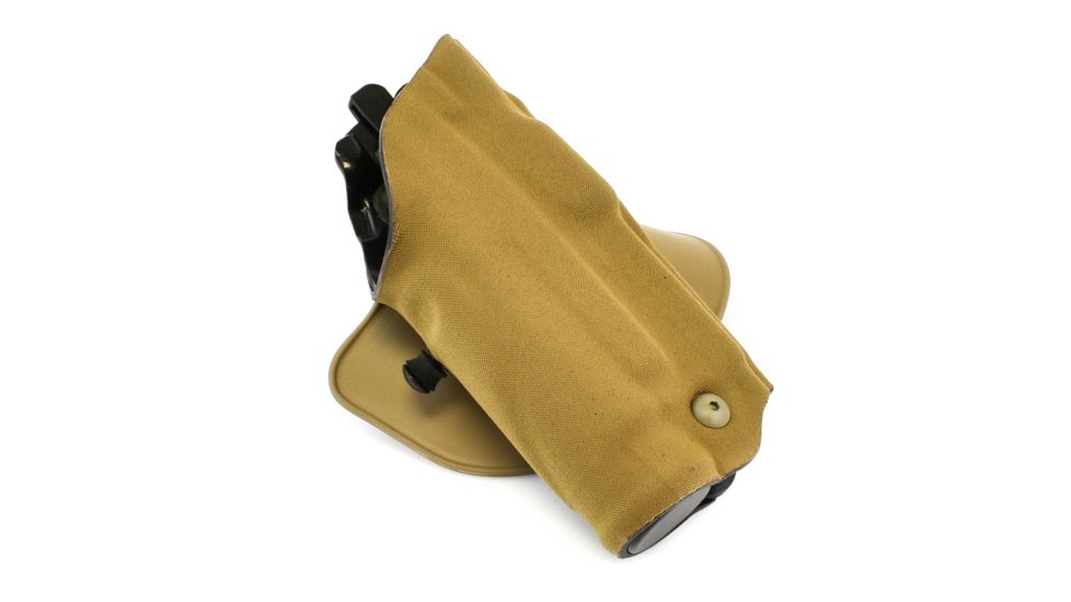 Safariland Model 6378USN ALS Low Signature Holster, Glock 19/23/32 w/ITI M3 Light, Right Hand, Cordura Coyote Tan, 6378USN-2832-741