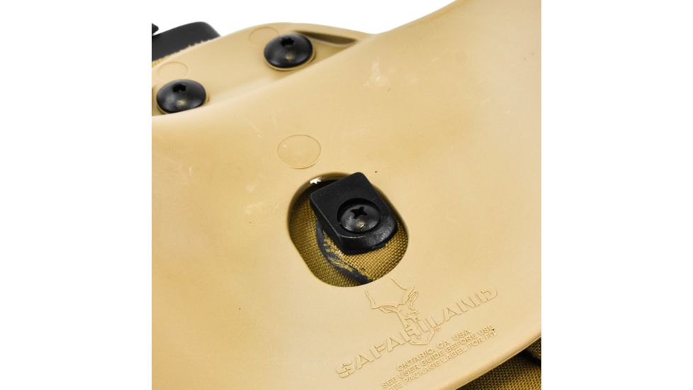 Safariland Model 6378USN ALS Low Signature Holster, Glock 19/23/32 w/ITI M3 Light, Right Hand, Cordura Coyote Tan, 6378USN-2832-741