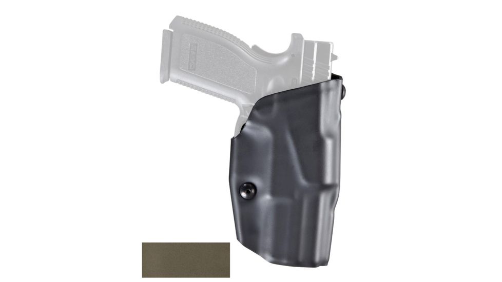 Safariland Model 6379 ALS Clip-On Belt Glock Holster, Glock 31/Glock 17/Glock 22, Right Hand, STX, Foliage Green, 6379-83-541