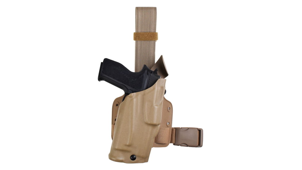 Safariland Model 6384 Als Omv Tactical Holster For Sig Sauer P320c W/ Light, Fde Brown - 1190143