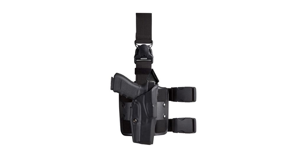 Safariland Model 6385 ALS/OMW Tactical Holster, Smith &amp; Wesson M&amp;P 45, Left Hand, Tactical, Foliage Green, 6385-519-542