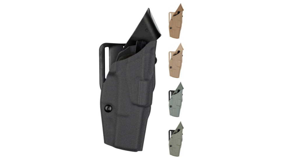Safariland Model 6390 ALS Mid Ride Level I Retention Duty Holster, Black, Coyote, FDE Brown, Foliage Green, OD Green