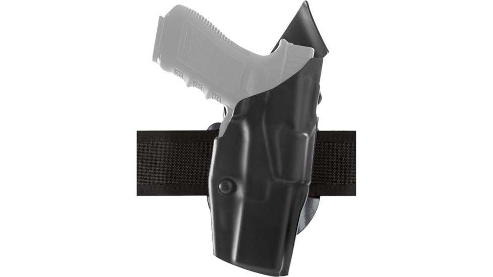 Safariland ALS Hi Ride Level I Retention Duty Holster, Right Hand, STX Hi Gloss, 6392-4502-491