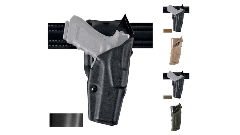 Safariland Model 6395 ALS Low-Ride Level-I Duty Glock Holster, Black, Coyote Brown, Flat Dark Earth, Foliage Green, OD Green