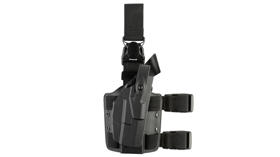Safariland 7005 7TS SLS Tactical Holster w/Quick Release Leg Strap, Ruger American 9/40, Left, Black, 1193733