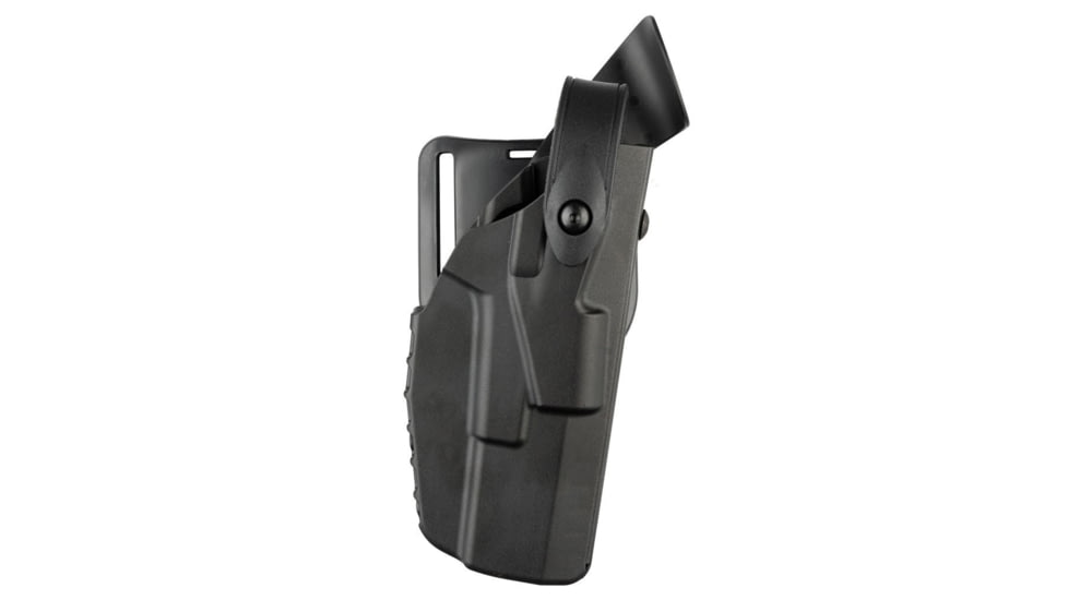 Safariland 7280 7TS SLS Mid-Ride Level II Retention Duty Holster, Glock 22 Gen5, Right, Black, STX Plain, 7280-825-411