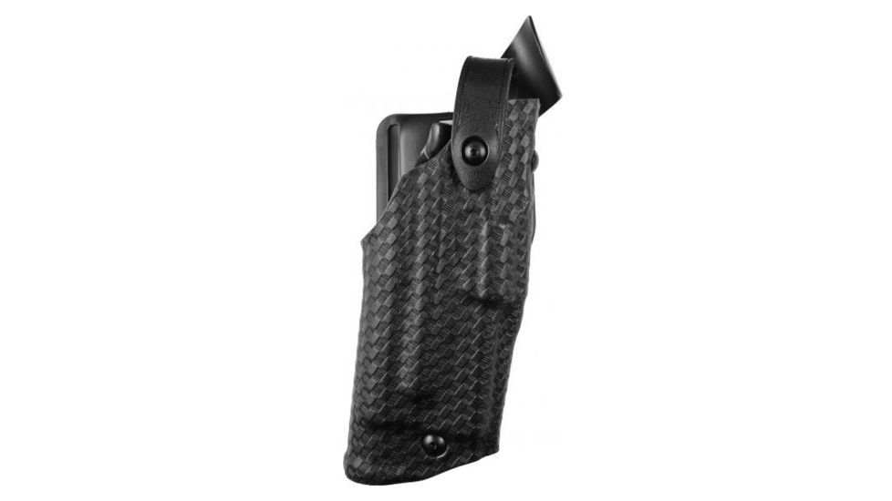 Safariland 7285 7TS SLS Low-Ride Level II Retention Duty Holster, Glock 20, 21 w/X300U, Safariseven Plain Black, Right Hand, STX Plain Black, 3832, 7285-3832-41