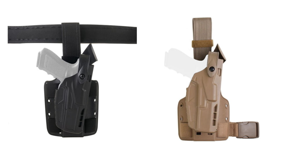 Safariland Model 7304 7ts Als/sls Tactical Holster SAFA-7304, Black, FDE Brown
