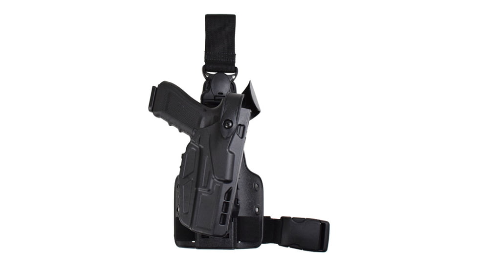 Safariland 7305-SP10 7TS ALS/SLS Single Strap Tactical Drop Leg Holster w/Quick Release, 7305-83-411-SP10