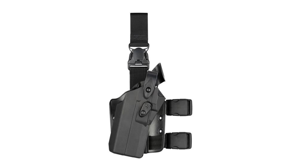 Safariland Model 7305rds 7ts Als/sls Tactical Holster With Quick Release For Glock 34 W/ Light, Black, Right Hand, 1324215