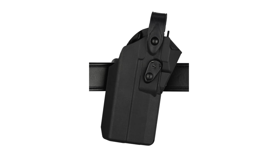 Safariland 7362RDS 7TS ALS/SLS Hi-Ride Duty Holster, Glock 34 MOS, Left Hand, Black, 7362RDS-68325-412