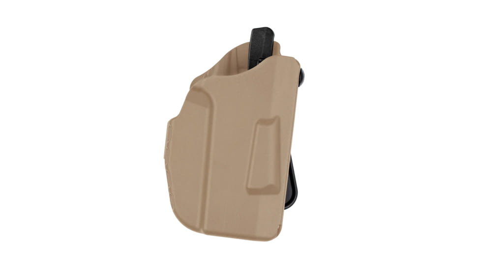 Safariland 7371 7TS ALS Concealment Paddle Glock Holsters, Glock 43/43X/43X MOS, Right, Plain, FDE Brown, 1334261