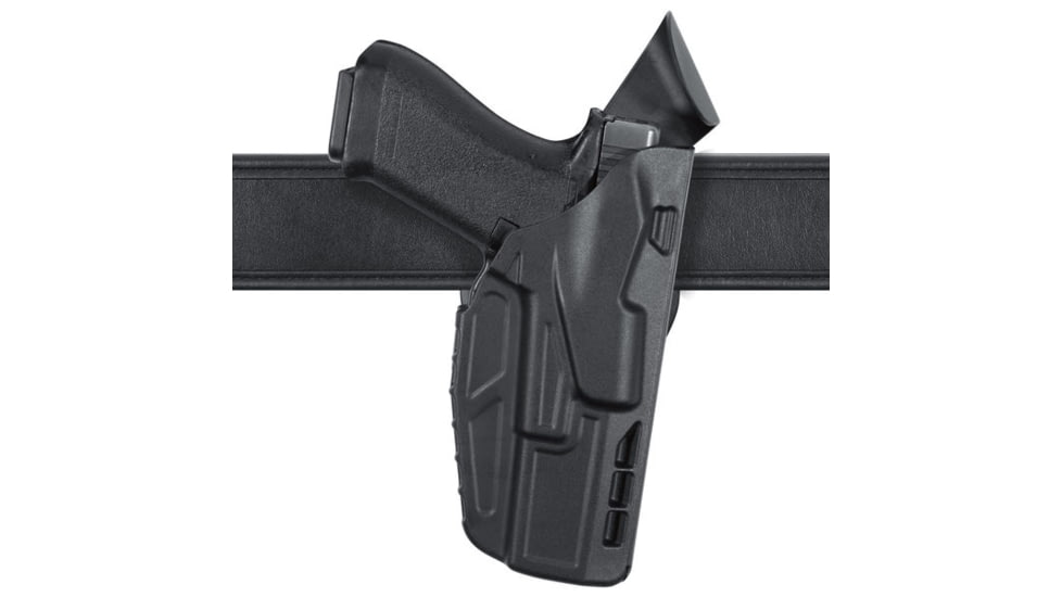 Safariland 7390 7TS ALS Mid Ride Glock Duty Holster, FDE Brown, 7390-832-552