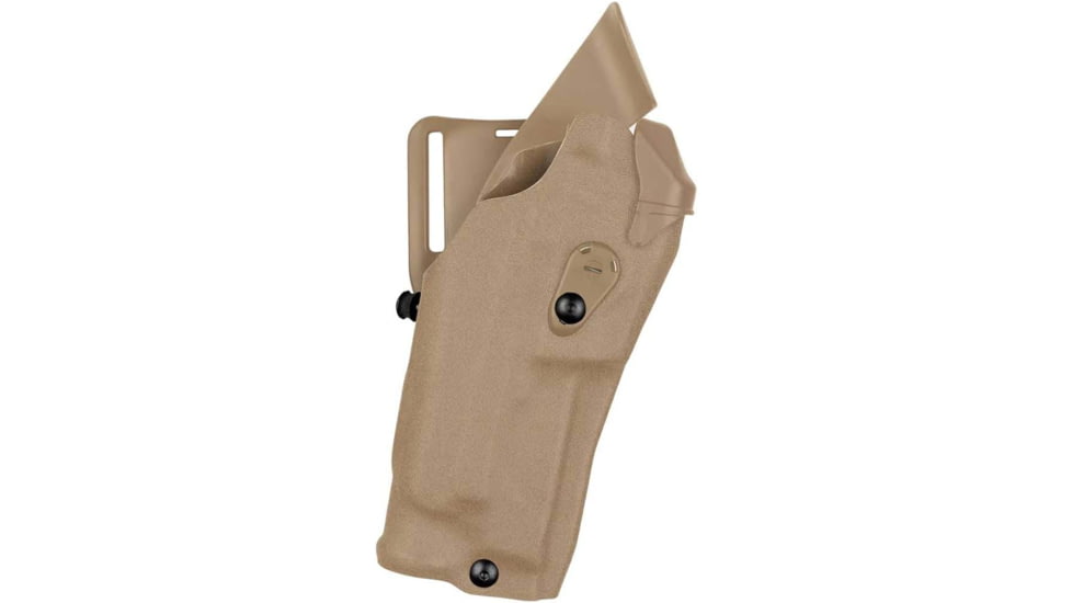 Safariland Model 7395rds 7ts Als Low-ride Duty Holster For Glock 17 Mos W/ Light, Fde Brown - 1336801