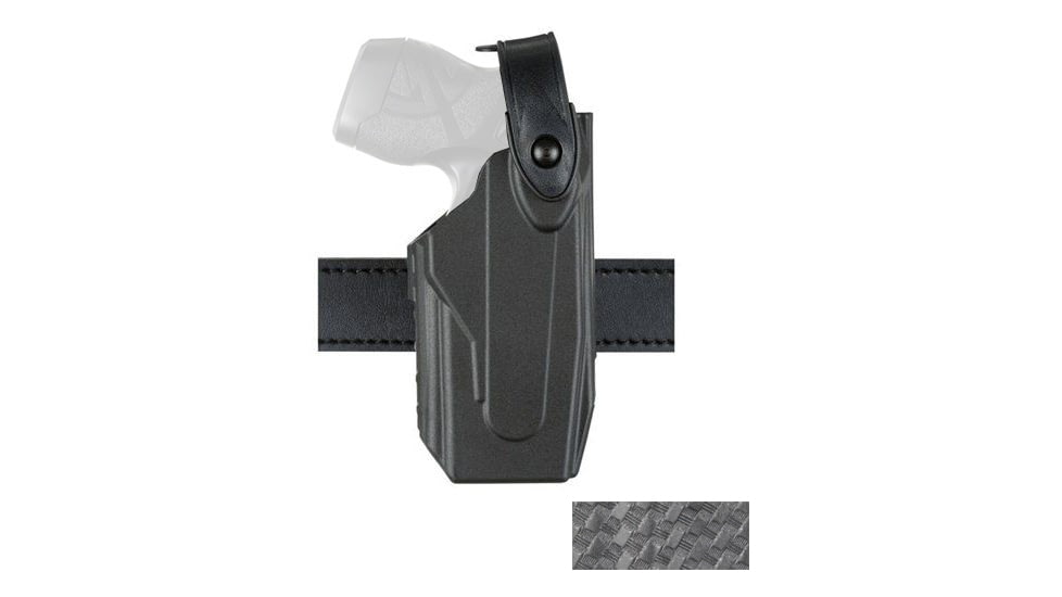 Safariland 7520 7TS SLS EDW Clip-On Style Holster, Right Hand, STX Basket Weave, 1319172