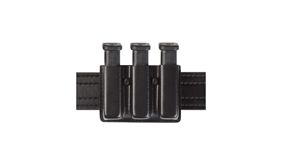 Safariland Model 775 Slim Triple Mag Pouch Open Top B/W Black Colt 1911 775-53-4