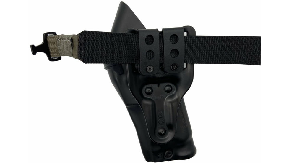 Safariland Modified Universal Belt Loop Mid Ride, Black, MUBLBK