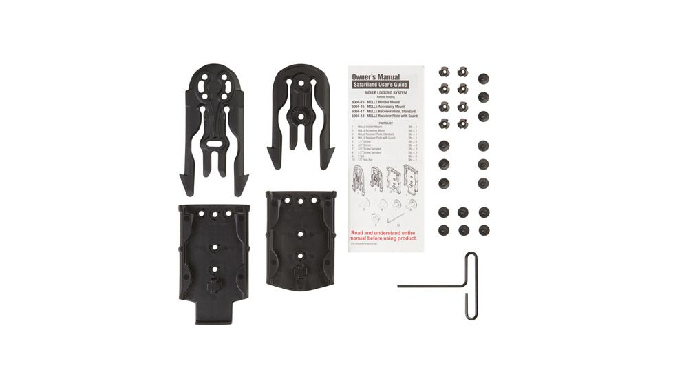 Safariland Molle Locking System Mls Kit, Brown, MOLLE-KIT1-55