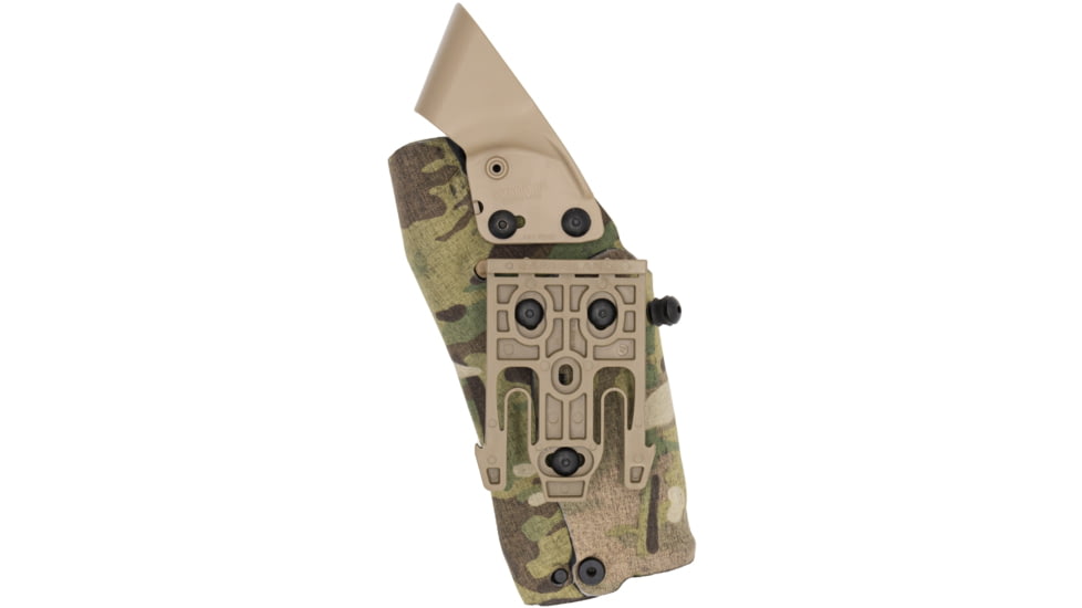 Safariland 6360RDSO Sig Sauer P365 Fuse Mid-Ride Level III Retention OWB Belt Holster w/ QLS19 Fork, Right, Cordura, Duty, Multicam, 6354RDSO-66527-701-MS19