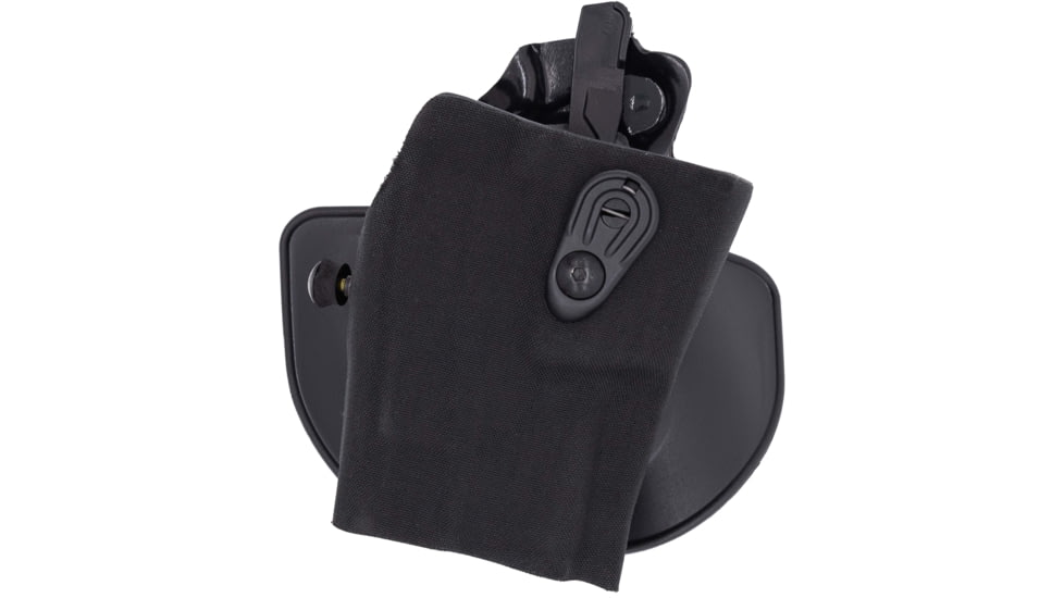 Safariland 6378RDSC STI International Staccato 4.4in OWB Paddle Holster, Right, Cordura, Duty, Black, 6378RDSC-15827-781