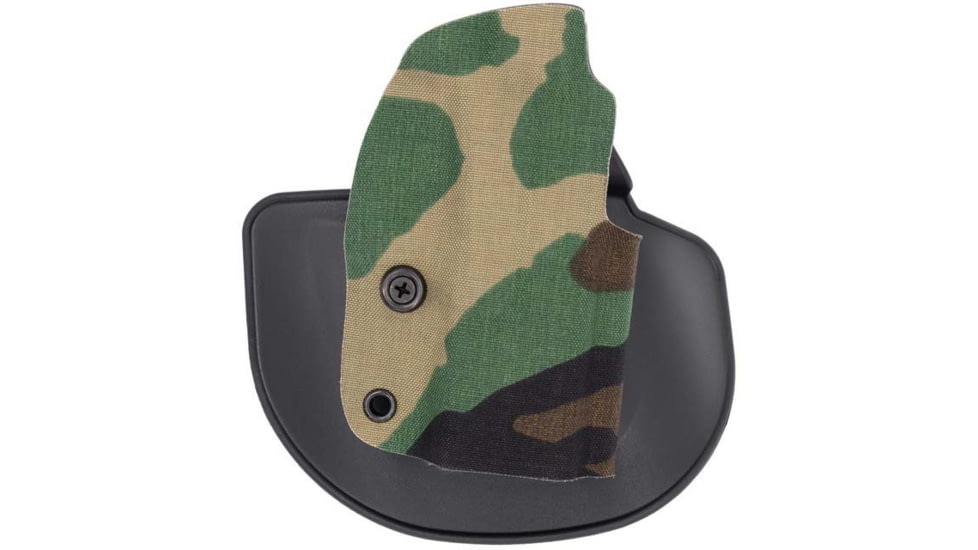 Safariland Gravity Glock 43X/48 OWB Paddle Holster, Right, Cordura, Concealment, Woodland Camo, GRAVITY-0-896-A-0-C1-C991