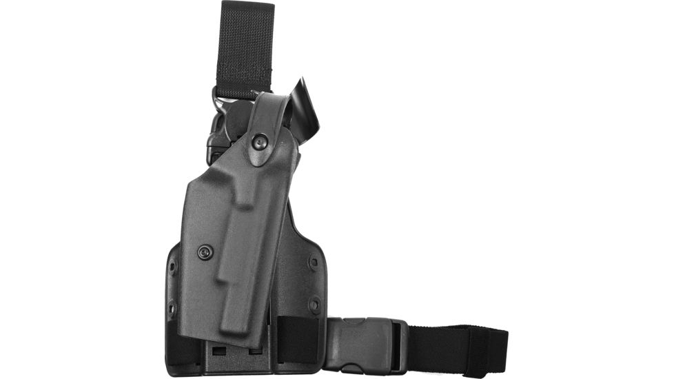 Safariland 6005 SLS Tactical w/ Quick Release Leg Harness Holster, Right Hand, Black, 6005-90-121-SP10