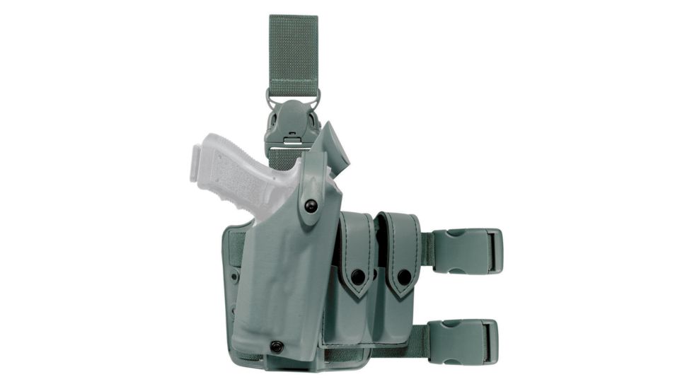 Safariland SLS Sentry Leg Holster, Foliage Green, Right Hand - Beretta 92,96 - 6005-73-541-S