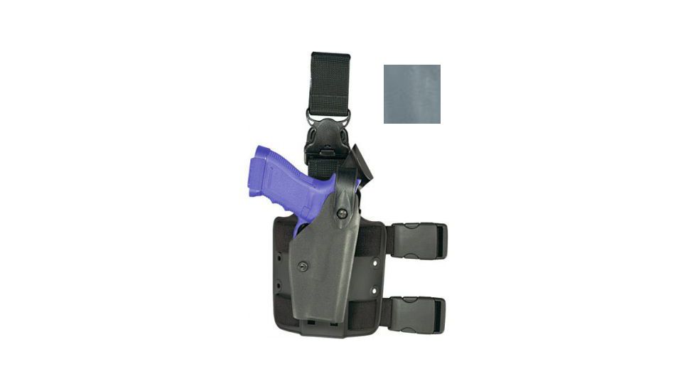 Safariland 6005 SLS Tactical w/ Quick Release Leg Harness Holster, Right Hand, Foliage Green, 6005-73-541-SH