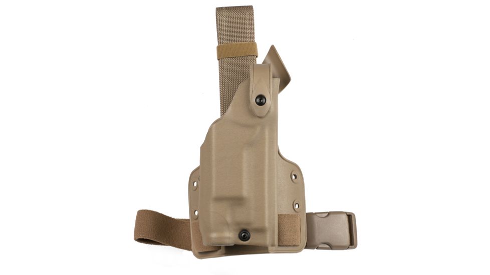 Safariland 6004 SLS Tactical Holster, Colt 1911A1/Springfield Armory 1911, Right Hand, STX Tactical, Brown, 6004-530-551-SP10