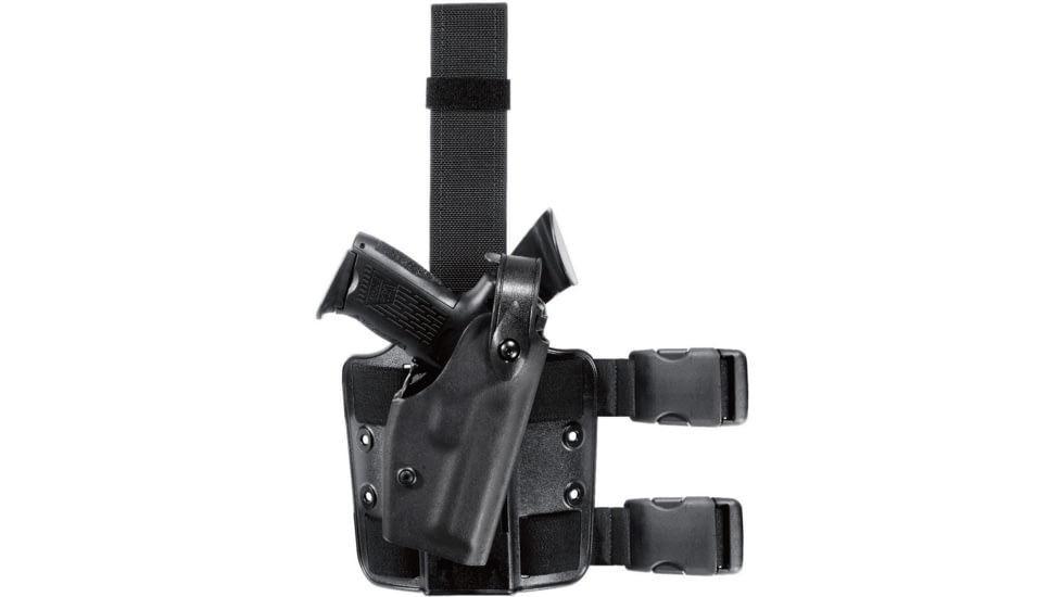 Safariland 6004 SLS Tactical Holster, Smith &amp; Wesson M&amp;P 9/Smith &amp; Wesson M&amp;P 40, Right Hand, Tactical, Black, 6004-21921-121-SP10