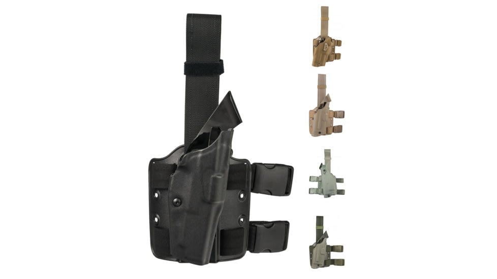 Safariland Springfield Armory 6354 ALS Tactical Holster, Black, Coyote Brown, Flat Dark Earth, Foliage Green, OD Green