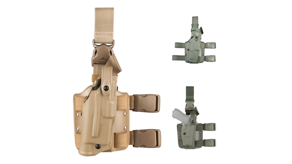 Safariland Springfield XD 6305 ALS/SLS Holster W/ QR, Flat Dark Earth, Foliage Green, OD Green
