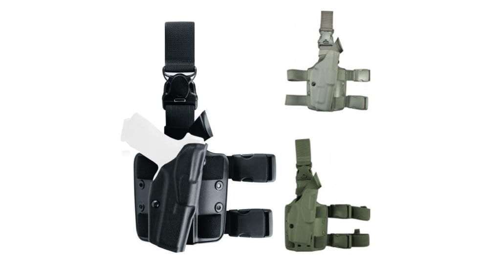 Safariland Springfield XDM 6355 QR Tactical Holster, Black, Flat Dark Earth, Foliage Green, OD Green