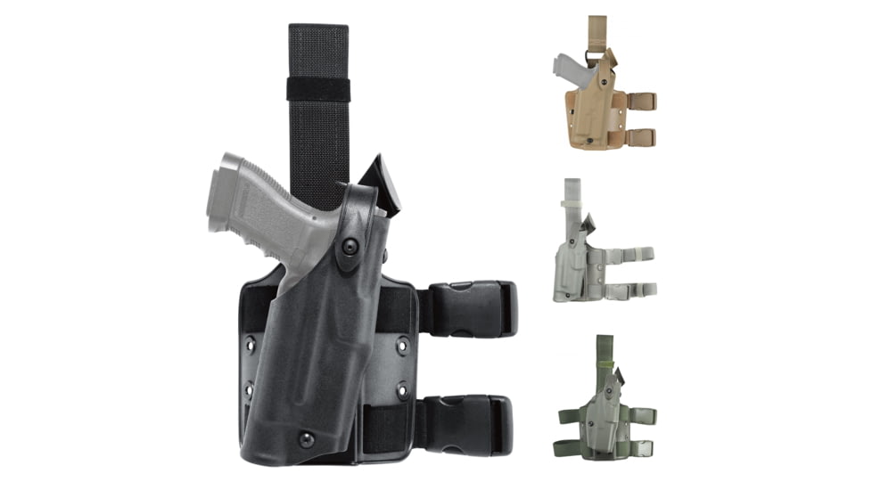 Safariland S&amp;W M&amp;P 9L 5in. 6304 ALS/SLS Tac Holster, Black, Flat Dark Earth, Foliage Green, OD Green
