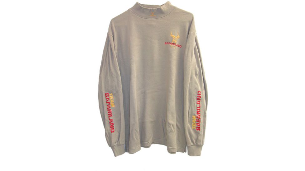 Safariland TS-2550 T-Shirt, Mock Turtleneck, Tan TS-2555