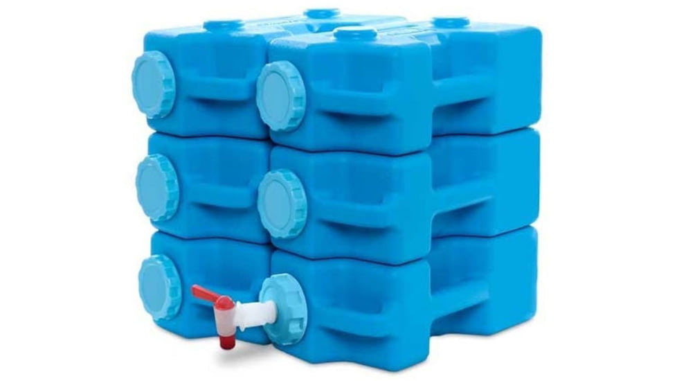 Sagan AquaBrick Container with Spigot, 6 Pack, 57202