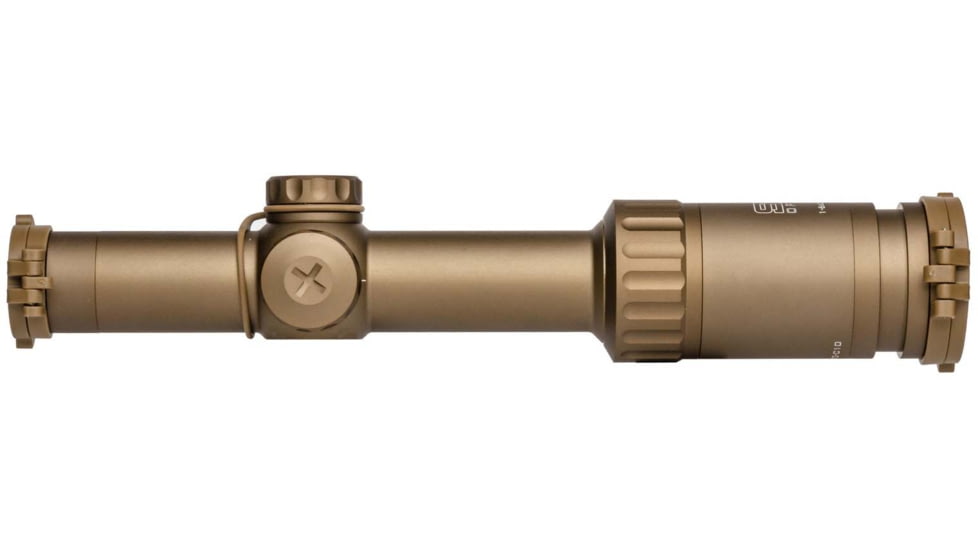 SAI Optics 1-6x24 30mm Tube Rifle Scope, FFP, BDC Reticle, 5.56 Nato, Coyote Brown, RNG16-T170-C10