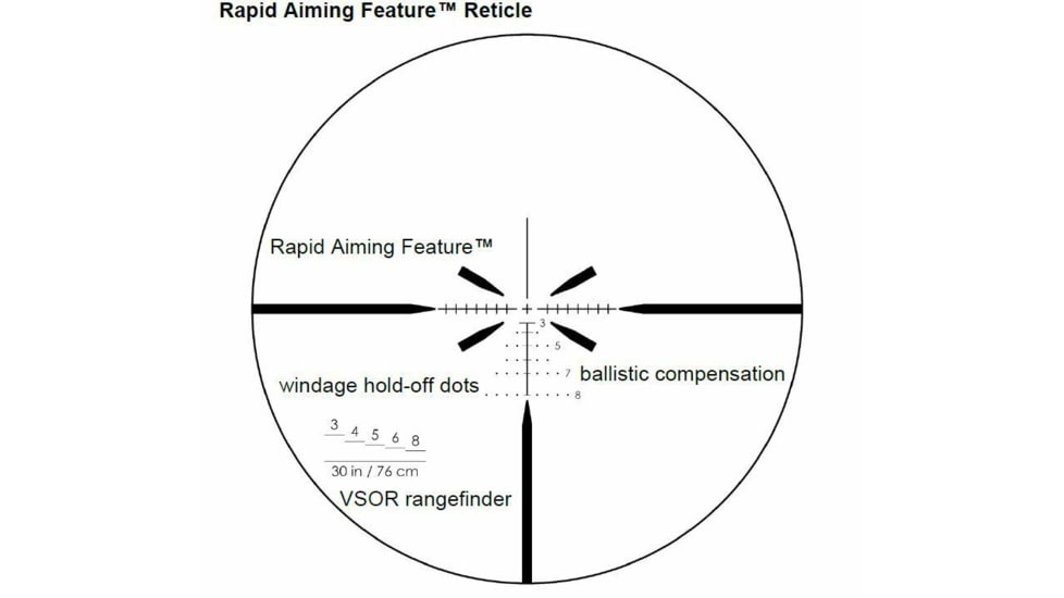SAI Optics SAI 6 1-6x24mm Rifle Telescope w/7.62mm Ballistic Reticle, 30mm Tube, Type II Anodized, Coyote Brown, RNG16-T170-C20