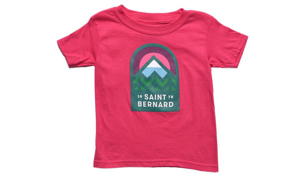 Saint Bernard Heliconia Toddler Sunset Logo Tee - Girls, todset-logo-tee-1