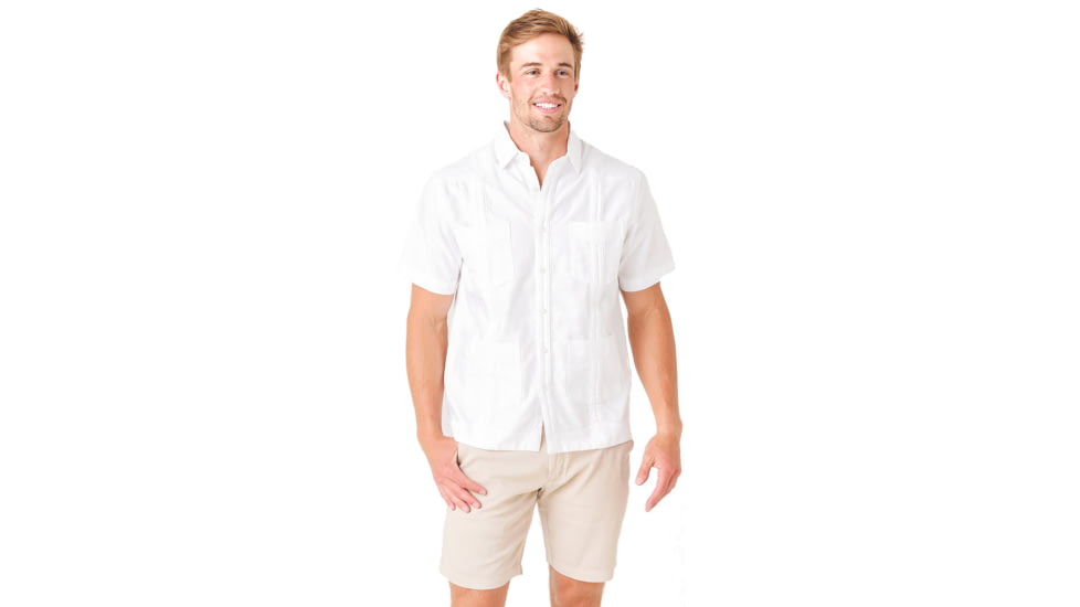Saint Bernard HT-C802 Guayabera Shirt - Mens, ms-guayabera-shirt-1