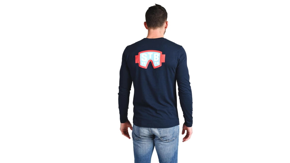Saint Bernard Long Sleeve Ski Goggle Tee - Mens, men-s-long-sl-tee
