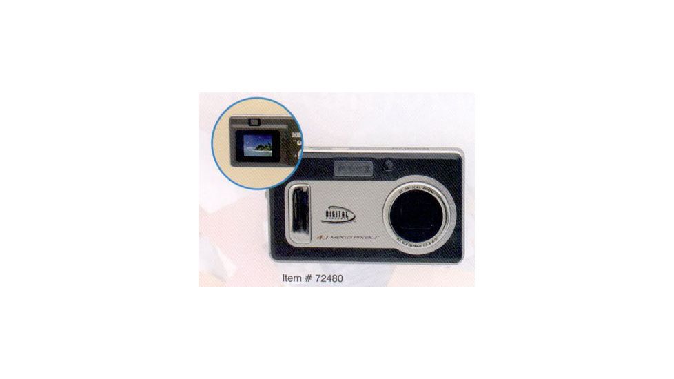 Sakar 4.1 Megapixel Digital Camera w/ 3x Optical Zoom 72480