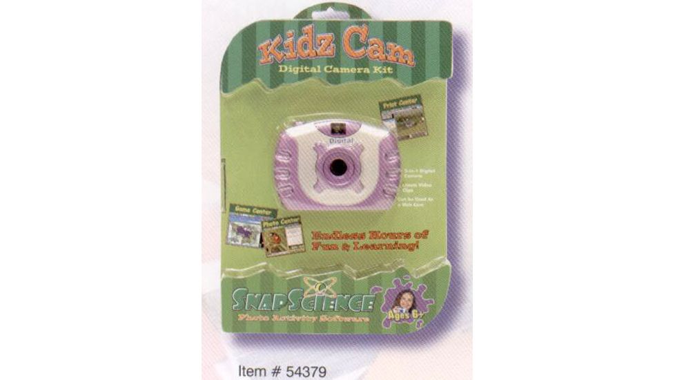 Sakar Kidz Snap Science Digital Camera Kit w/ Photo Project Software 54379