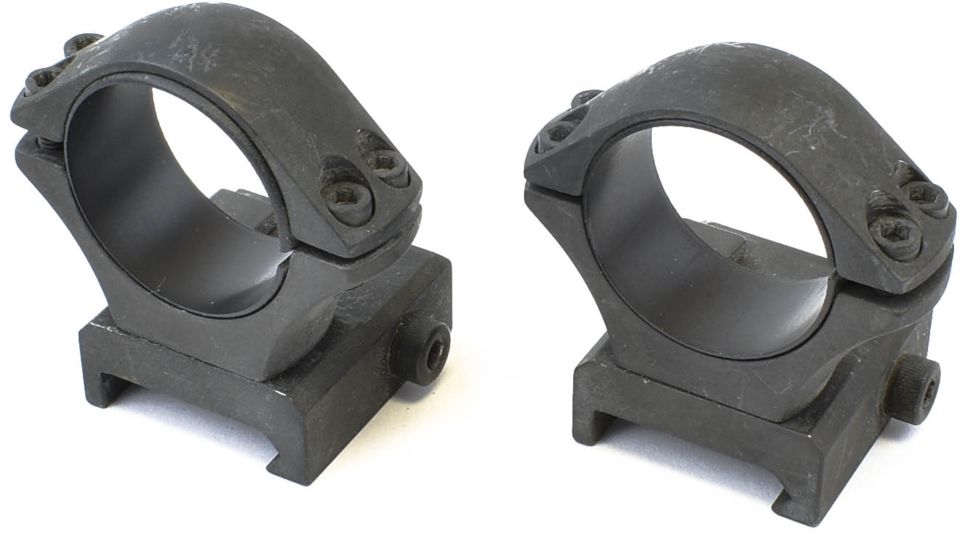 Sako Optilock Ring and Base Set - Phosphate Finish - 1in. Diameter - LOW fits Picatinny rails S180F919