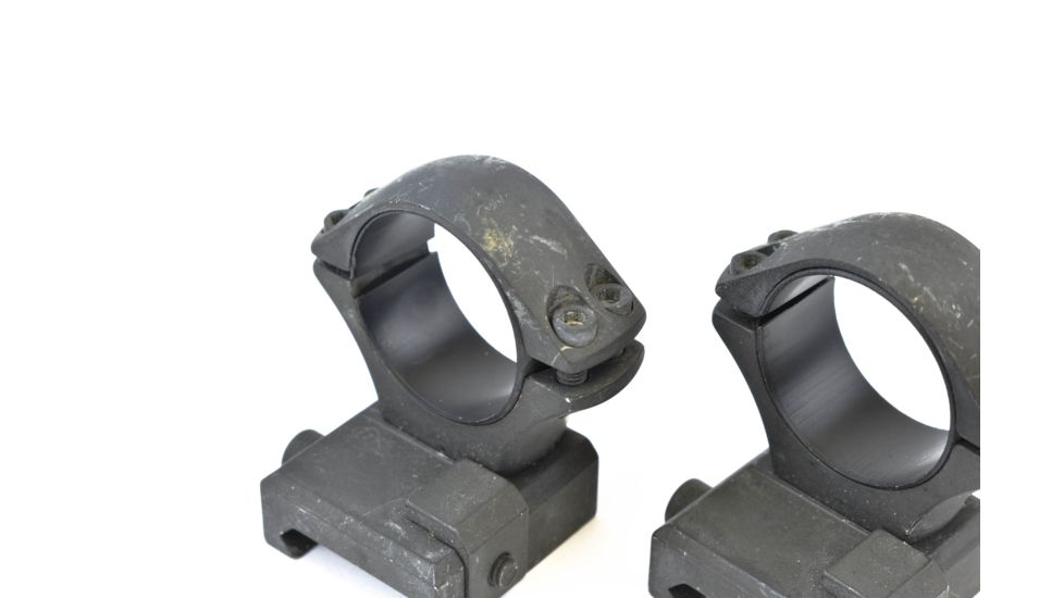 Sako Optilock Ring and Base Set - Phosphate Finish - 1in. Diameter - LOW fits Picatinny rails S180F919