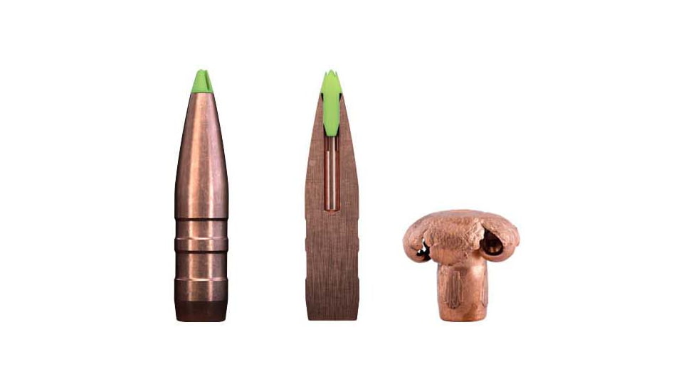 Sako Powerhead Blade .308 Win 162 Grain Lead Free Copper Expanding Brass Cased Rifle Ammo, 20 Rounds, C629656ASA10XBX