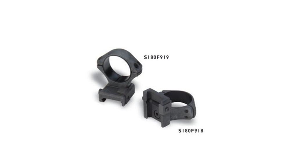 Sako Sako Optilock Ring And Base Set - Phosphate Finish - 1in. Diameter - Low Fits Picatinny Rails S180F919